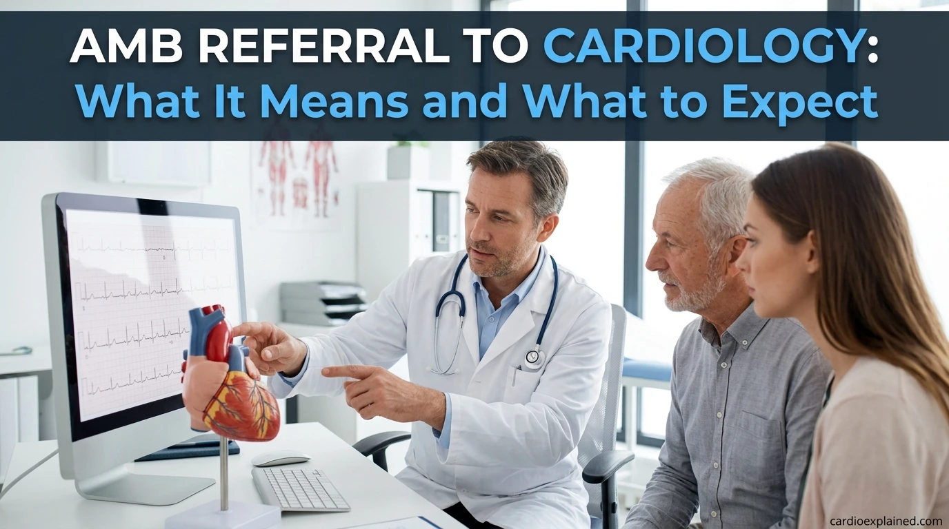 Amb Referral to Cardiology: What It Means and What to Expect
