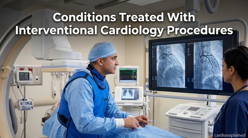 Conditions Treated With Interventional Cardiology Procedures