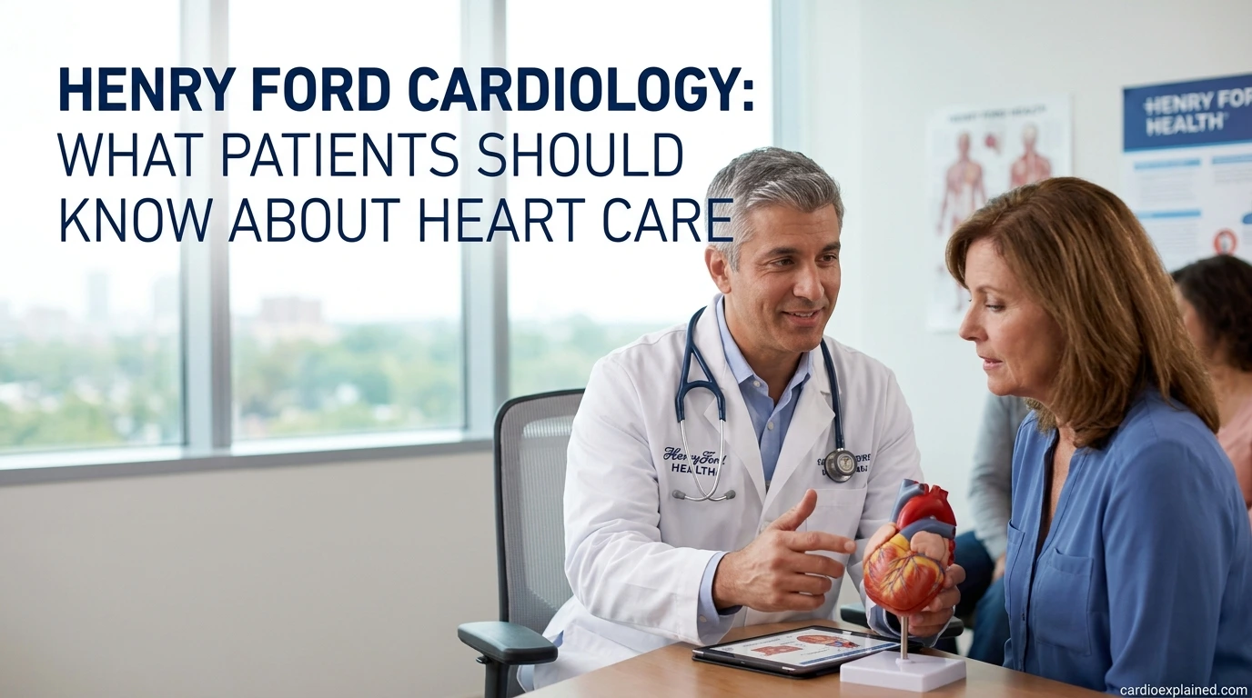 Henry Ford Cardiology: What Patients Should Know About Heart Care