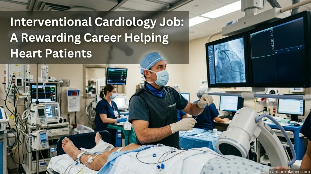 Interventional Cardiology Job: A Rewarding Career Helping Heart Patients