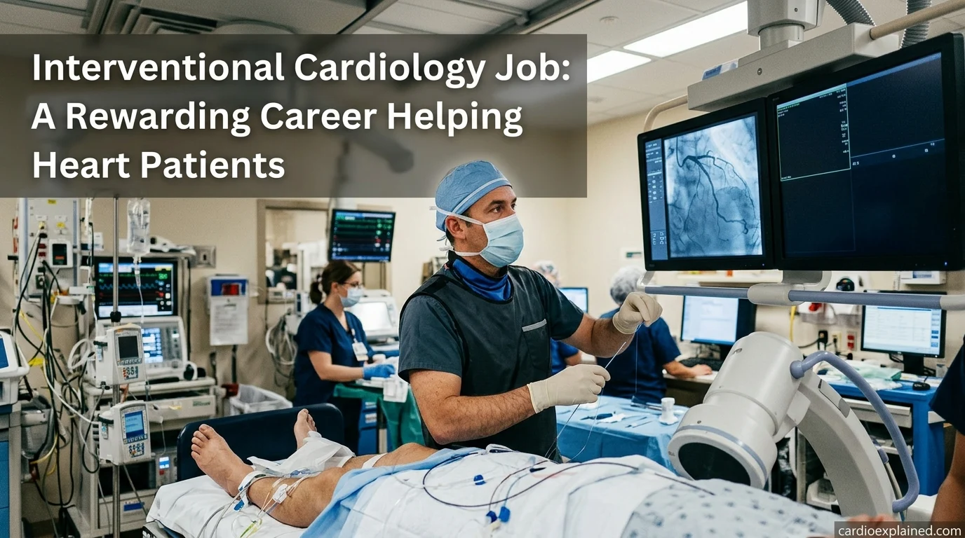 Interventional Cardiology Job: A Rewarding Career Helping Heart Patients