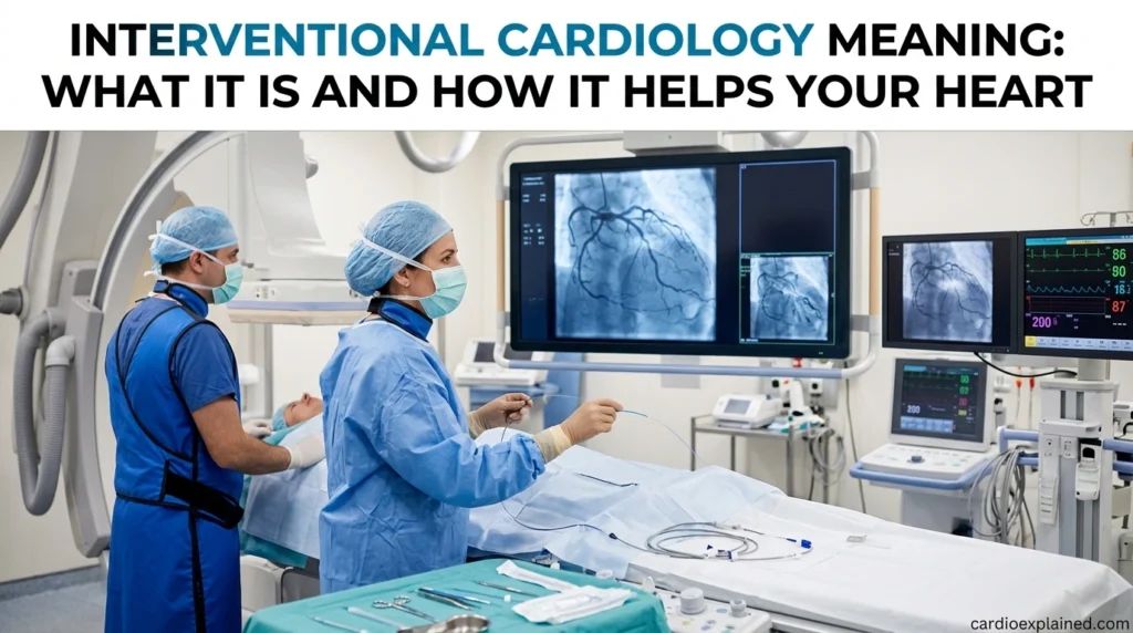Interventional Cardiology Meaning: What It Is and How It Helps Your Heart