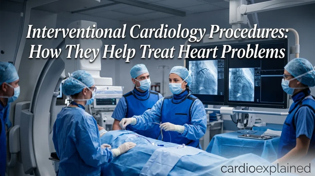 Interventional Cardiology Procedures: How They Help Treat Heart Problems