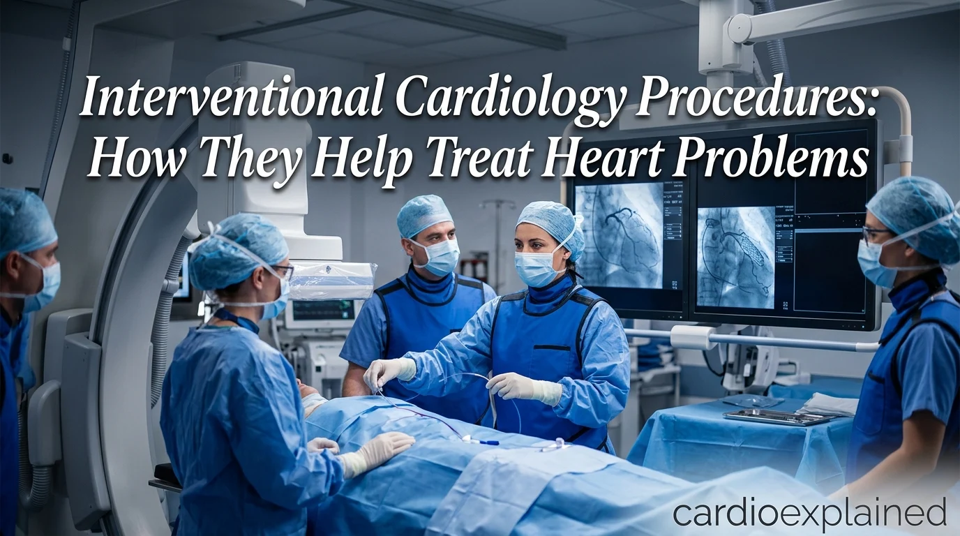Interventional Cardiology Procedures: How They Help Treat Heart Problems