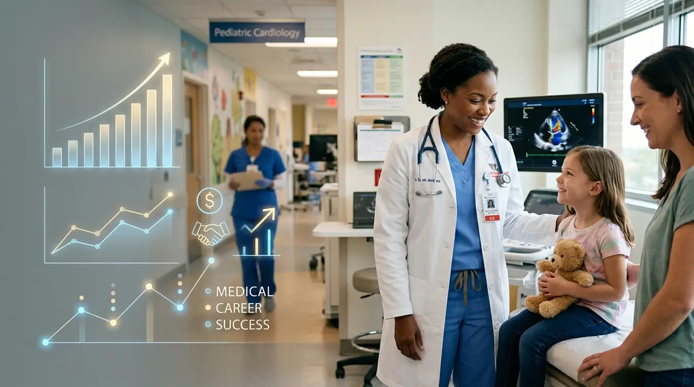 peds cardiology salary