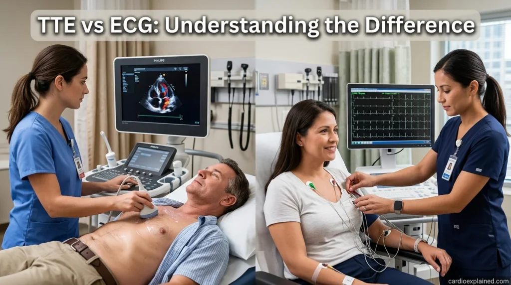 TTE vs ECG: Understanding the Difference