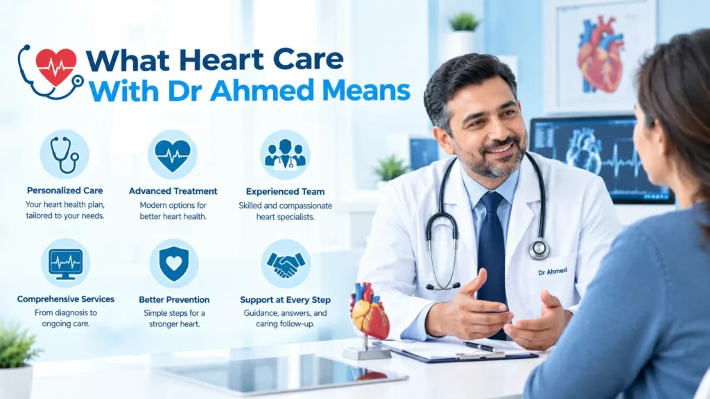 What Heart Care With Dr Ahmed Means 