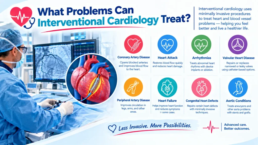  What Problems Can Interventional Cardiology Treat