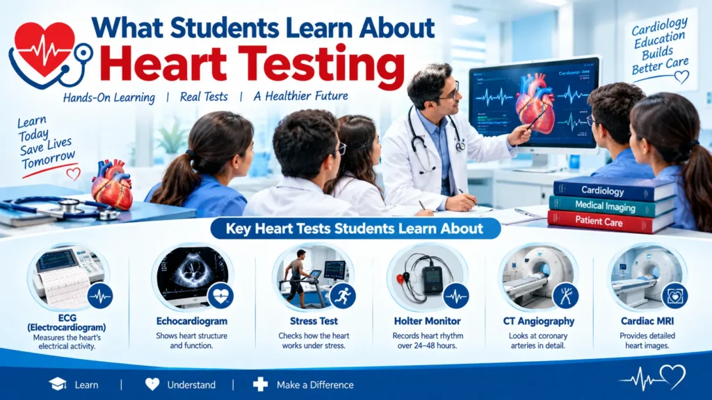  What Students Learn About Heart Testing
