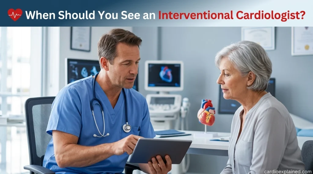❤️ When Should You See an Interventional Cardiologist?