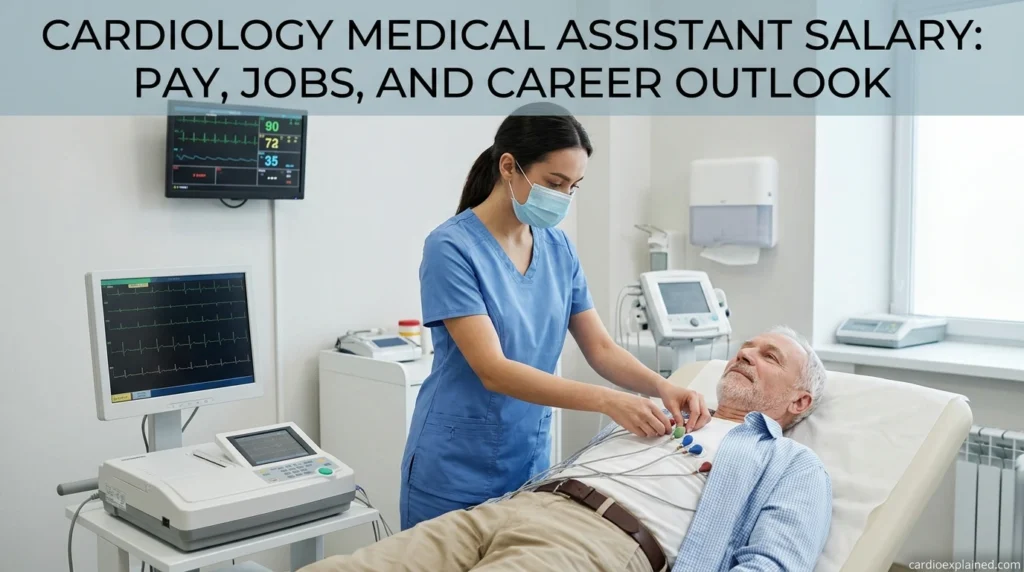 cardiology medical assistant salary