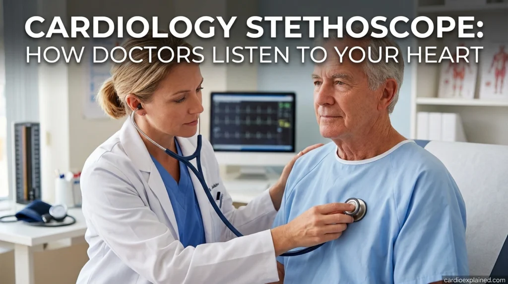 Cardiology Stethoscope How Doctors Listen to Your Heart