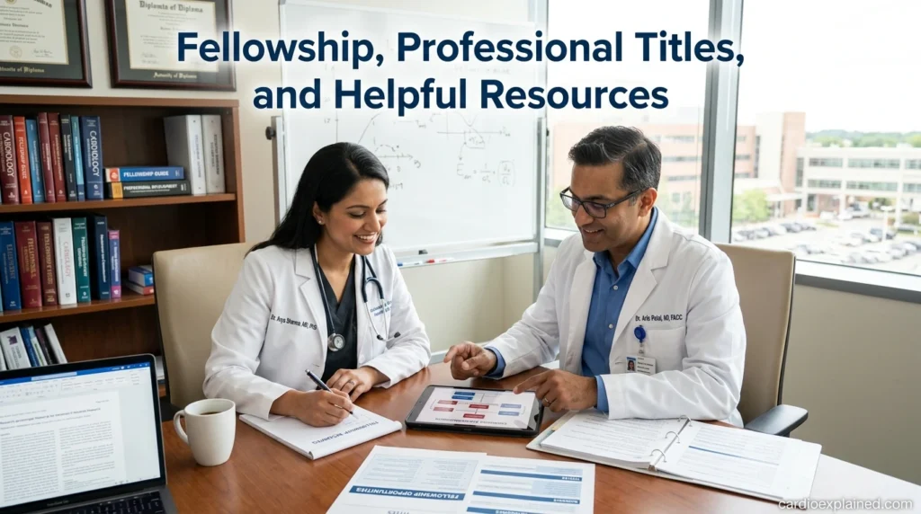 Fellowship, Professional Titles, and Helpful Resources