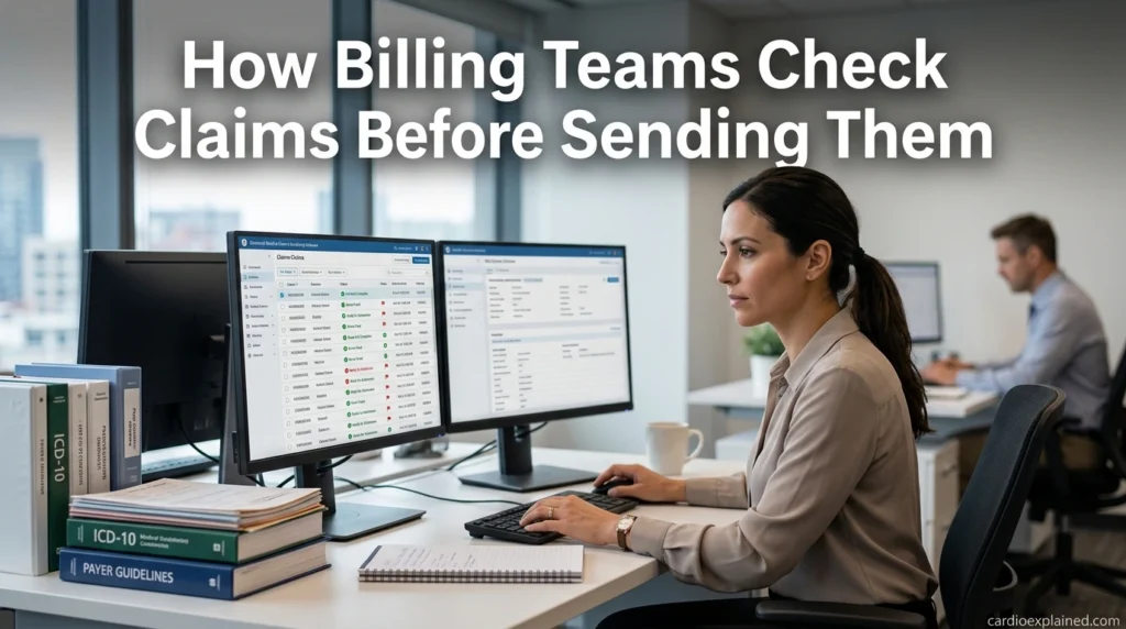 How Billing Teams Check Claims Before Sending Them