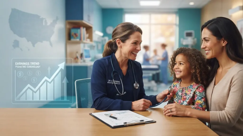 pediatric cardiology salary