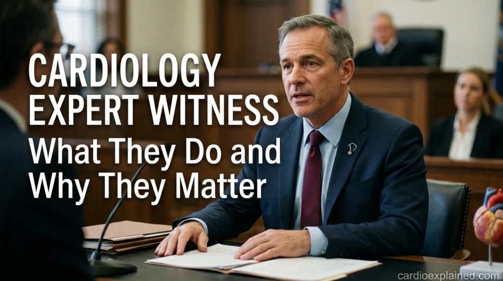 cardiology expert witness