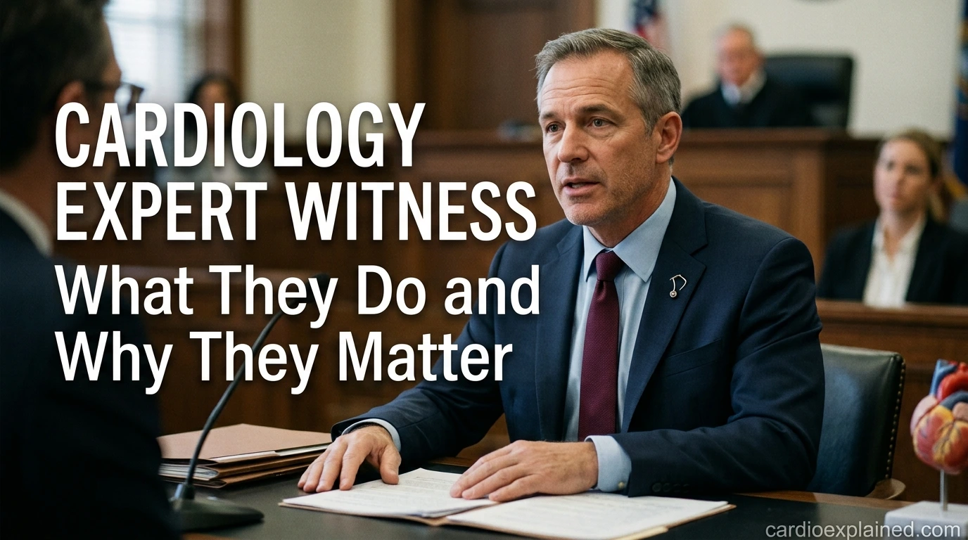 cardiology expert witness