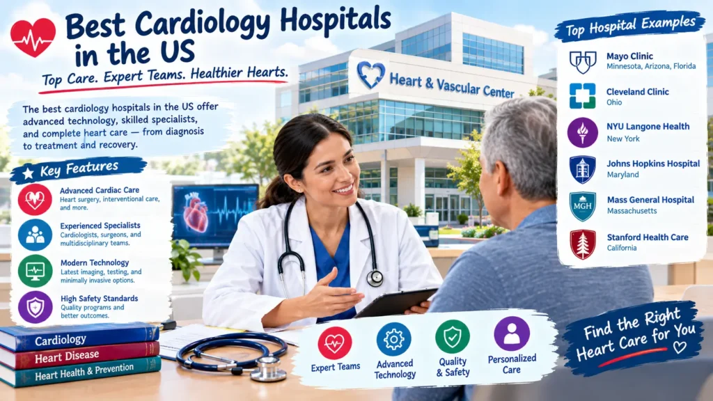best cardiology hospitals in the us