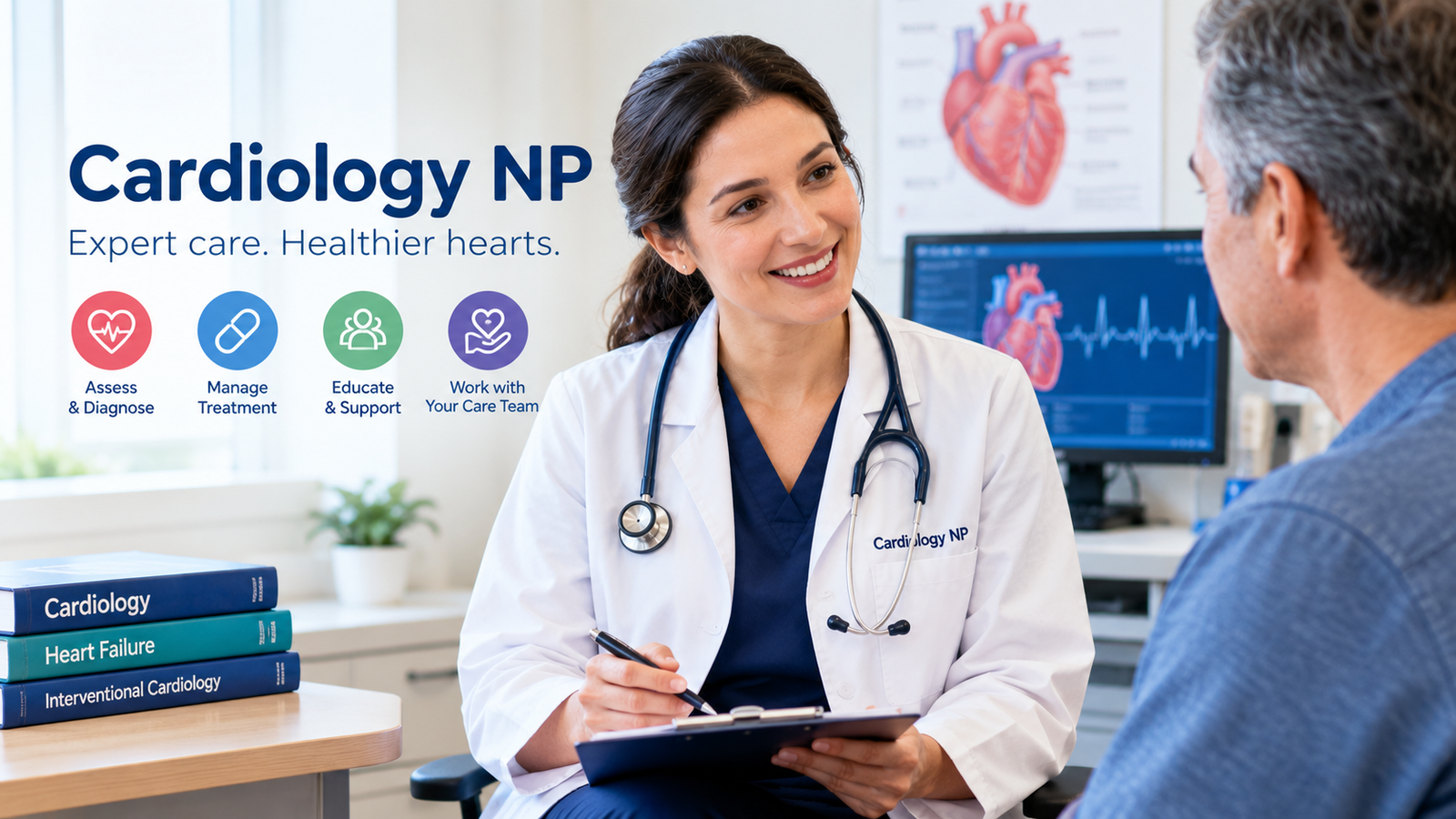 Cardiology NP: Role, Requirements, Salary, Jobs, and Training