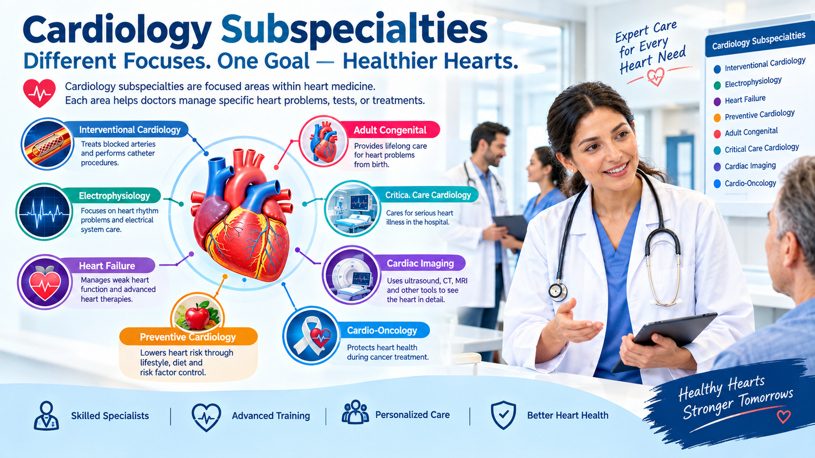 cardiology subspecialties