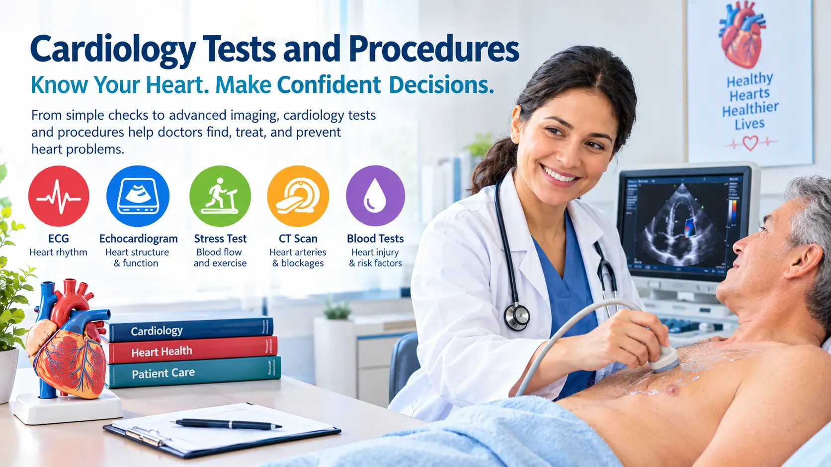 cardiology tests and procedures
