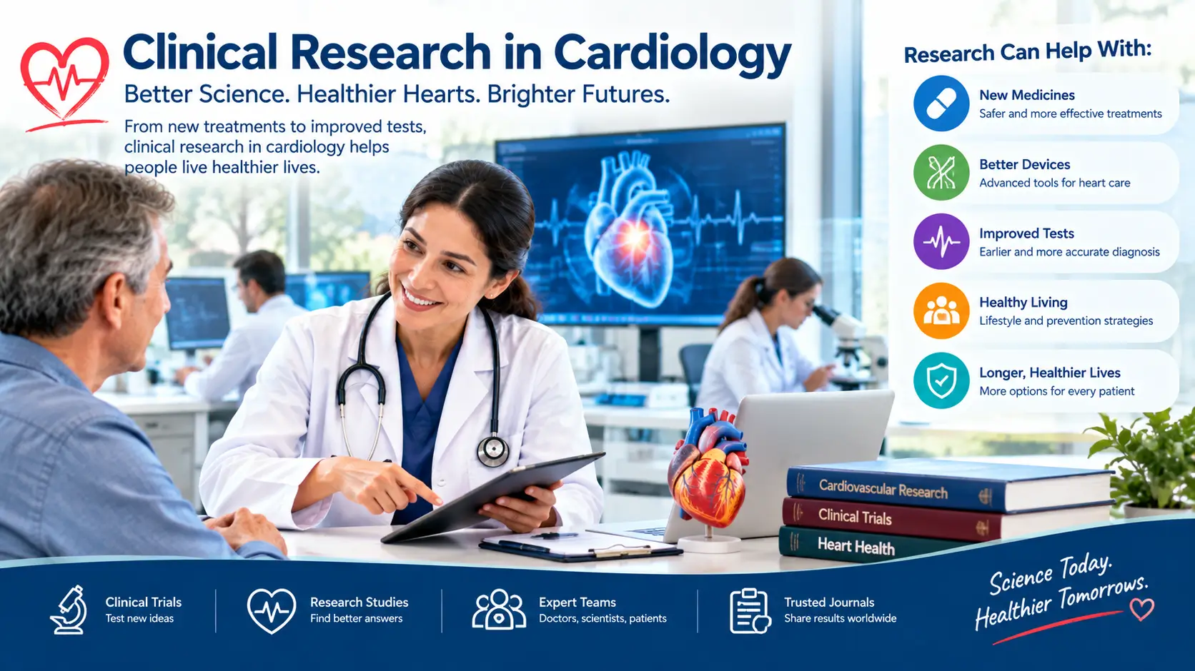 clinical research in cardiology