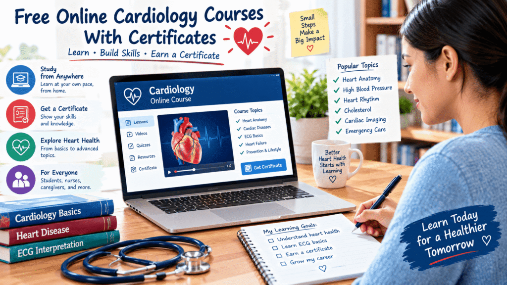 Free Online Cardiology Courses With Certificates: A Simple Guide