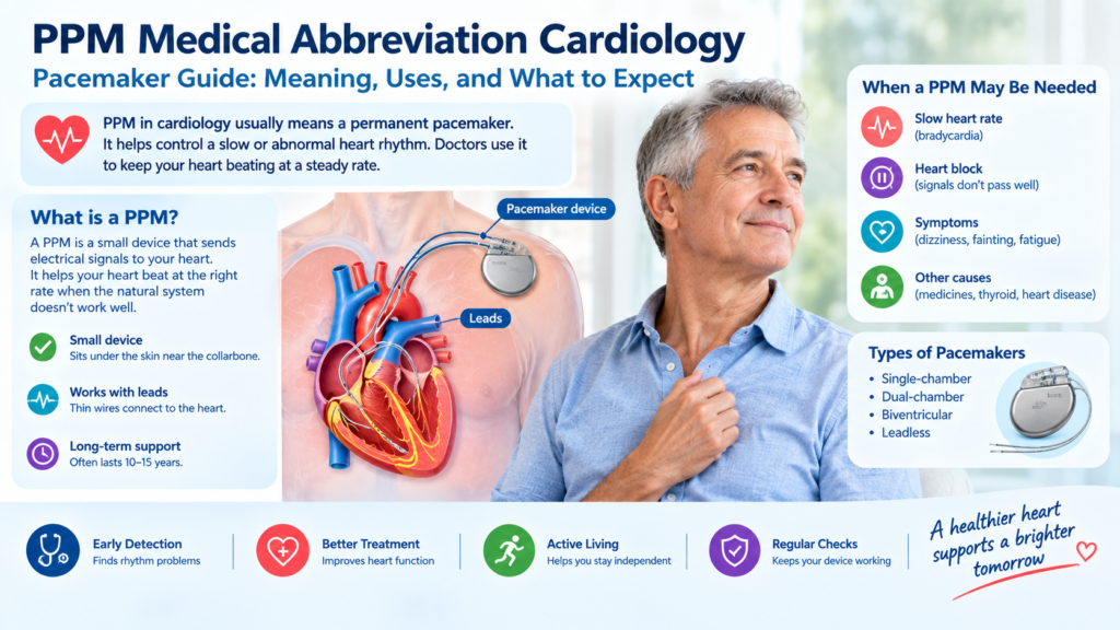 ppm medical abbreviation cardiology