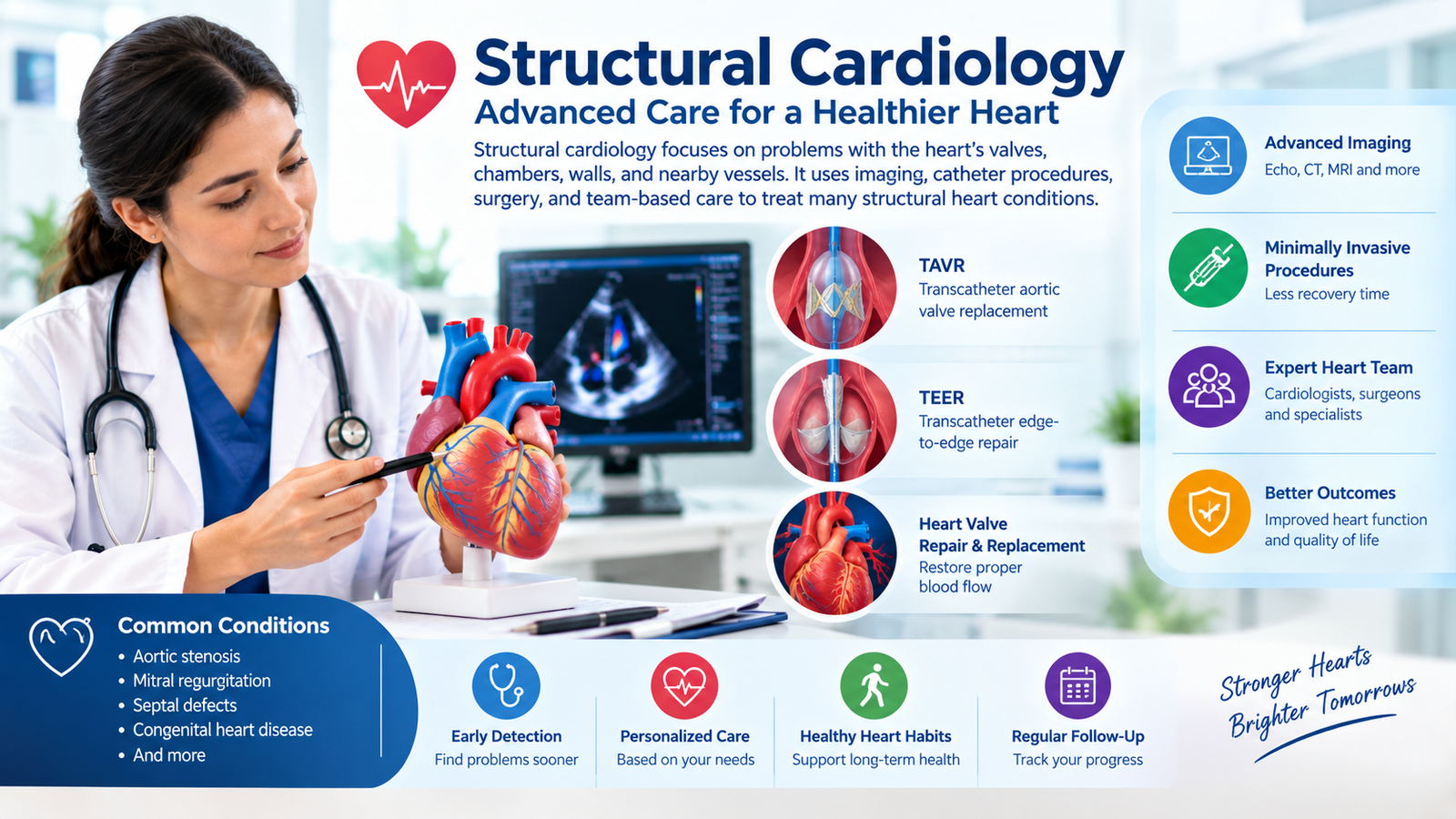 Structural Cardiology: Heart Valve Care, Tests, Treatment, and Careers