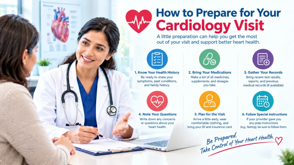  How to Prepare for Your Cardiology Visit